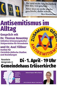 Flyer der Veranstaltung