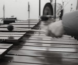 Marimba spielen