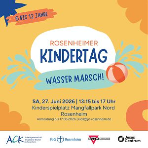 Flyer Rosenheimer Kindertag