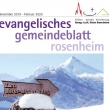 Deckblatt eines Gemeindeblattes