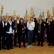 Der Posaunenchor mit Kantorin Judith Trauslen (2. v.r.)