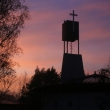Abendstimmung über der Apostelkirche