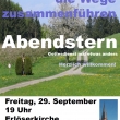 Plakat Abendstern