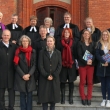 der neue Kirchenvorstand nach seiner Einführung der neue Kirchenvorstand